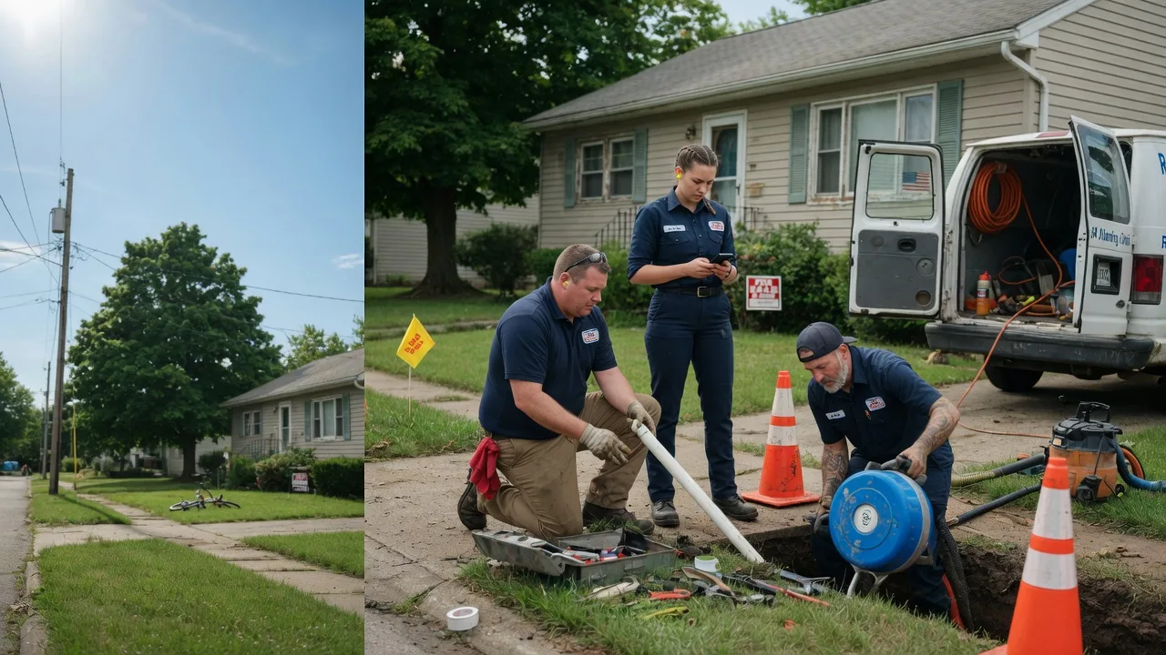 Sewer Line Repair in Whitesville, KY near me